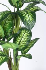 5.2Ft Artificial Dieffenbachia Plants with Pot - Image 5