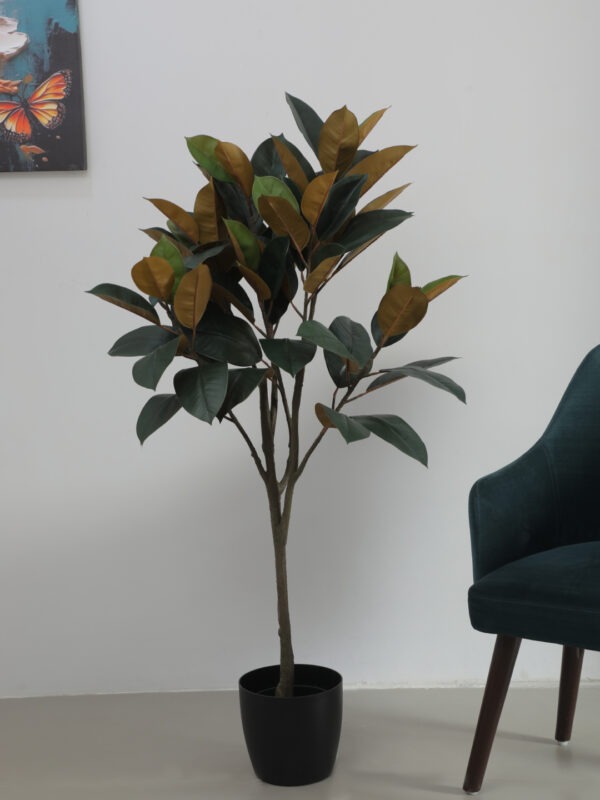 5Ft Artificial Rubber Plants with Pot