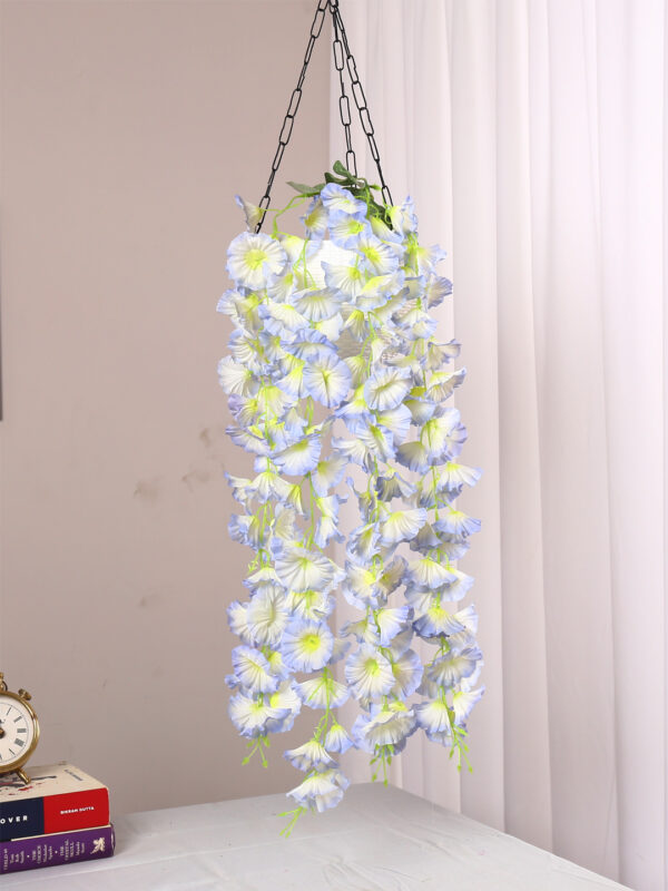 Artificial Morning Glory Flowers Bush
