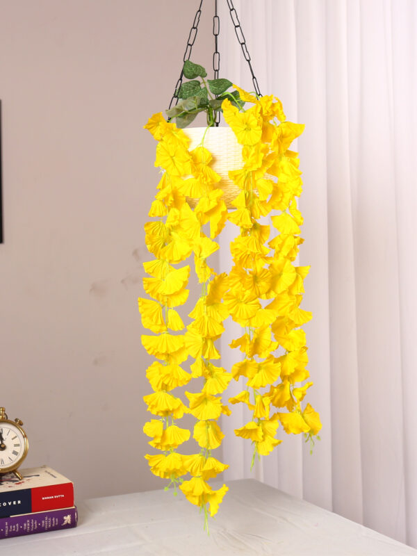 Artificial Morning Glory Flowers Bush