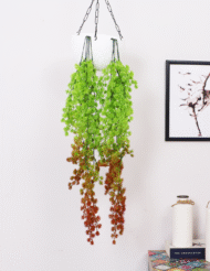 2.6Ft Artificial Hanging Green Creeper Plants