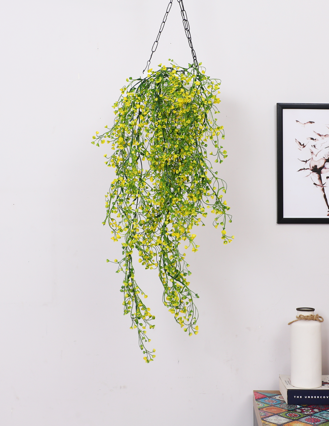 2.6Ft Artificial Hanging Green Creeper Plants