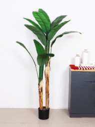 5.2Ft Artificial Banana Plant Trees with Pot