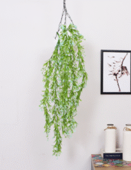 2.2Ft Artificial Hanging Green Creeper Plants Pack Of 2