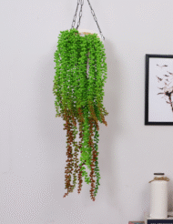 2.2Ft Artificial Hanging Green Creeper Plants Pack Of 2