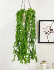 2.6Ft Artificial Hanging Green Creeper Plants Pack Of 2