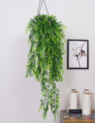 3.1Ft Artificial Hanging Green Creeper Plant Pack Of 2