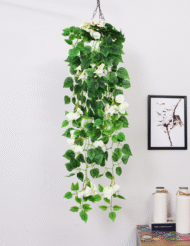 2.9Ft Artificial Hanging Bougainvillea,Flowers Pack Of 1