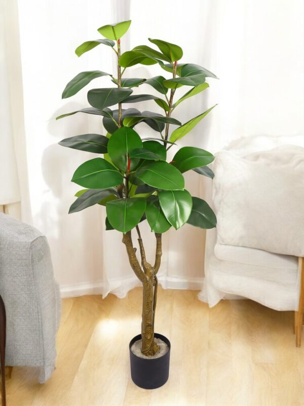 5FT Artificial Rubber Plants with Pot