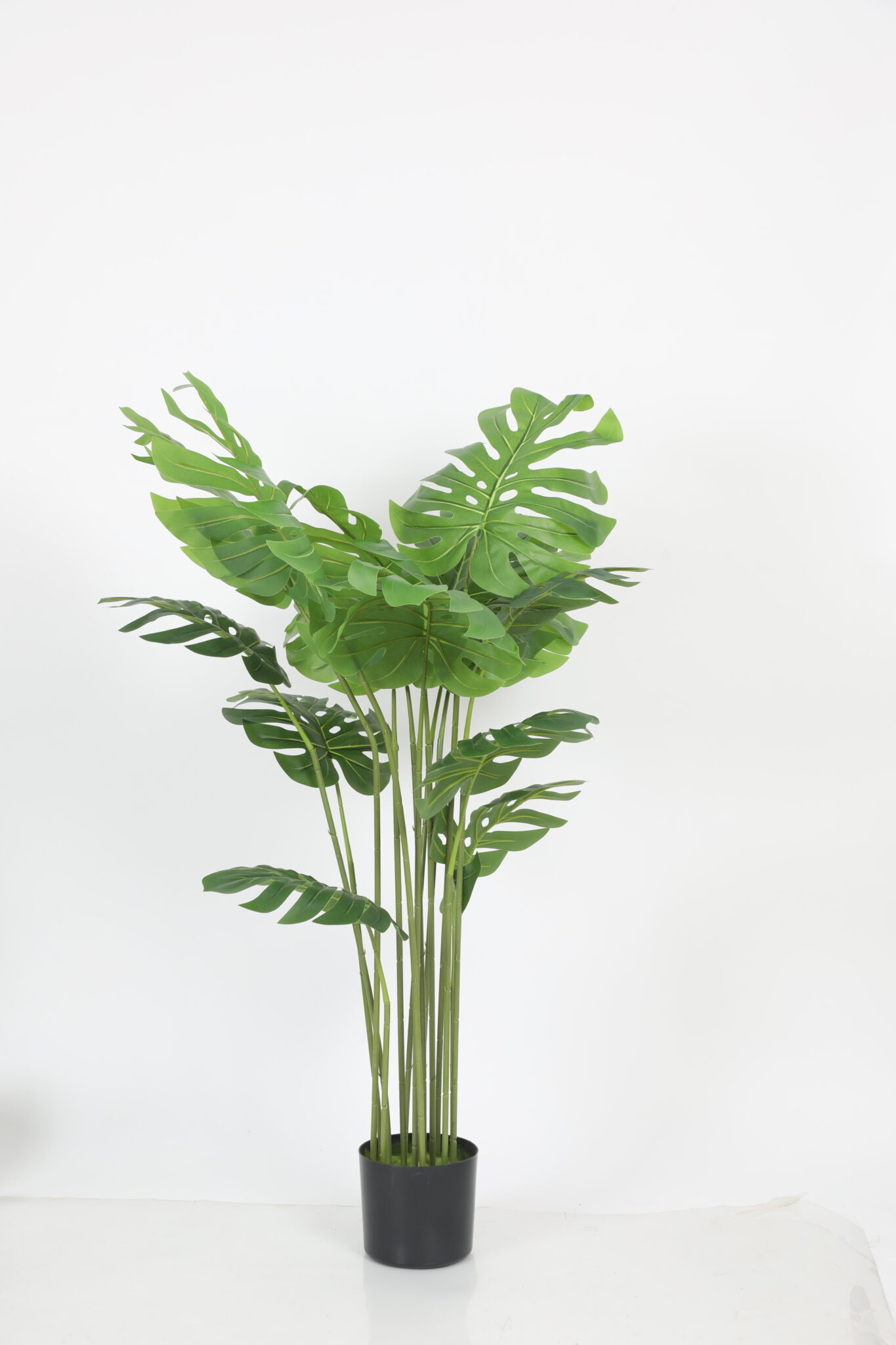 4.Ft Artificial Monstera Plants with Pot - Image 2