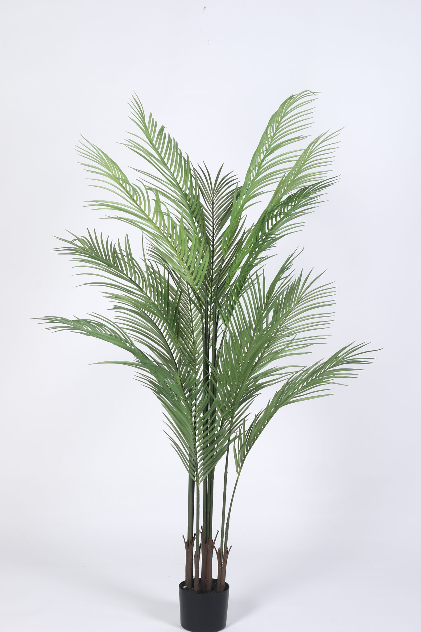 5Ft Artificial Areca Palm Plants with Pot - Image 2