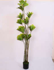 6.2Ft Artificial Yellow Iceton Croton - Image 2