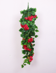 2.9Ft Artificial Hanging Bougainvillea,Flowers Pack Of 2 - Image 2