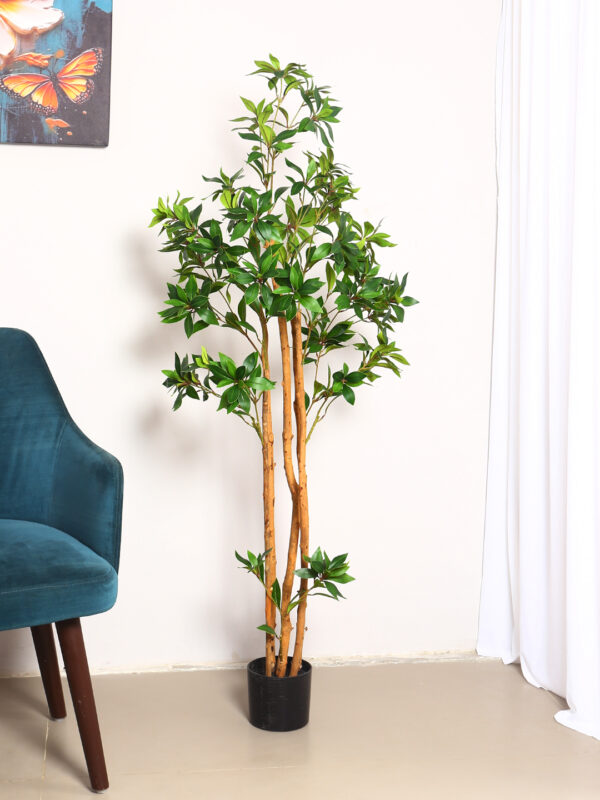 5FT Artificial Rubber Plants with Pot