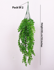 2.6Ft Artificial Hanging Green Creeper Plants - Image 3
