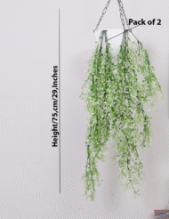 2.6Ft Artificial Hanging Green Creeper Plants - Image 3