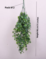 2.6Ft Artificial Hanging Green Creeper Plants - Image 3