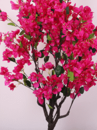 5.5Ft Artificial Bougainvillea Tree with Pot - Image 4