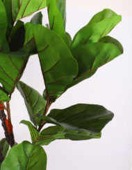 6ft Artificial Fiddle Leaf Fig Tree with Pot - Image 4