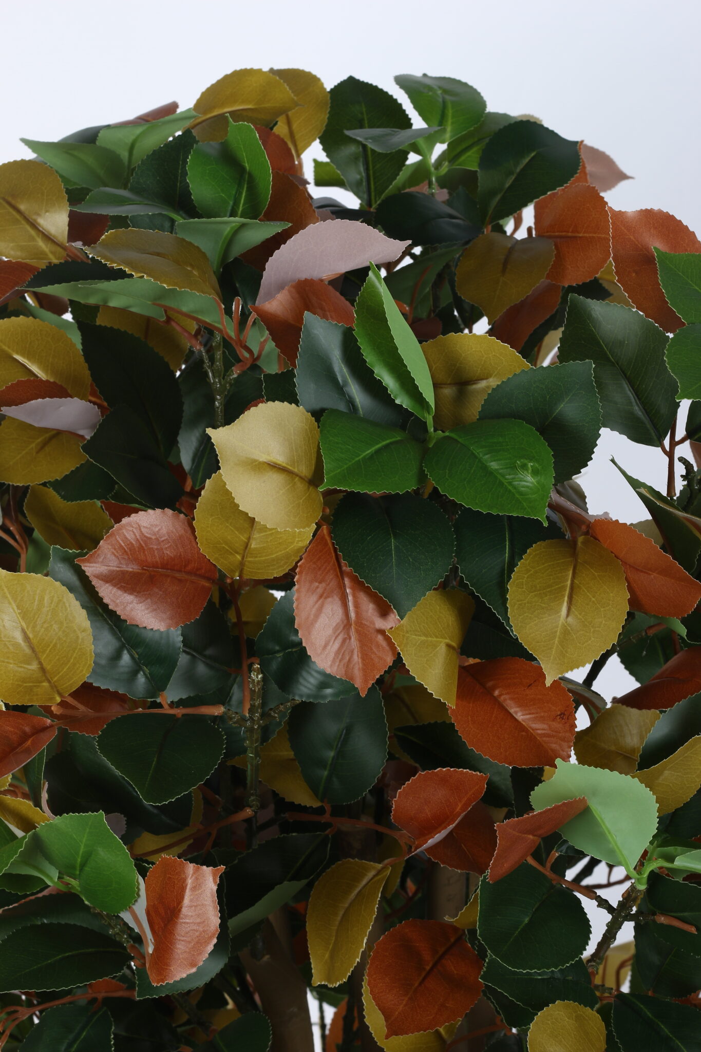 4.Ft Artificial Red Ficus Plant with Pot - Image 5