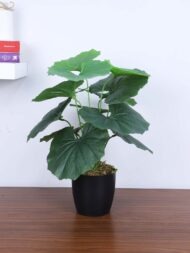 1.8Ft Artificial Rubber Plant With Pot