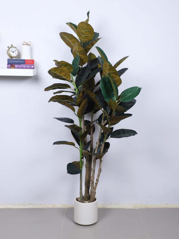 5.1Ft Artificial Fiddle Leaf Fig Tree,With Pot