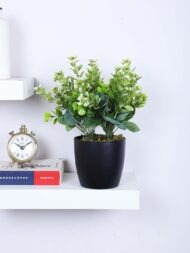 1.1 Ft Artificial Potted Plant With Black Pot
