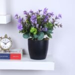 1.1 Ft Artificial Potted Plant With Black Pot