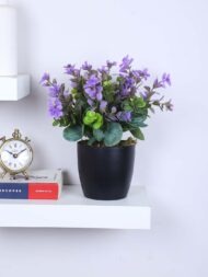 1.1 Ft Artificial Potted Plant With Black Pot
