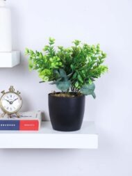 1.1 Ft Artificial Potted Plant With Black Pot