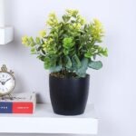 1.1 Ft Artificial Potted Plant With Black Pot