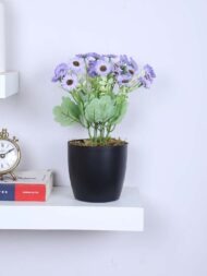 1Ft Artificial Dutch Daisy Flower Potted Plant With Pot