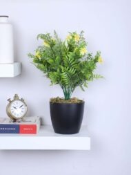 1.1Ft Artificial Mini Potted Plant With Pot