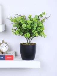 1.3Ft Artificial Eucalyptus Potted Plant With Pot