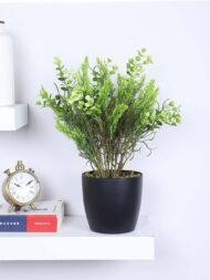 1.3Ft Artificial Eucalyptus Potted Plant With Pot