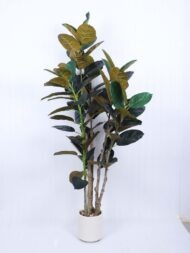 5.1Ft Artificial Fiddle Leaf Fig Tree,With Pot - Image 2