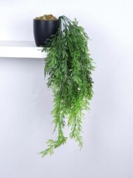 2.2Ft Artificial Hanging Plants With Pot - Image 2