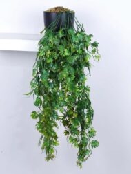 2.6Ft Artificial Hanging Plants With Pot - Image 2