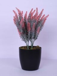 1.1Ft Artificial Lavender Flowers Plants With Pot - Image 2
