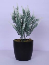 1.1Ft Artificial Lavender Flowers Plants With Pot - Image 2