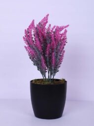 1.1Ft Artificial Lavender Flowers Plants With Pot - Image 2