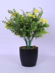 1.1Ft Artificial Mini Potted Plant With Pot - Image 2