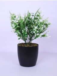 1.1Ft Artificial Mini Potted Plant With Pot - Image 2