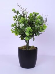 1.3Ft Artificial Eucalyptus Potted Plant With Pot - Image 2