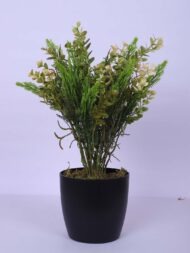 1.3Ft Artificial Eucalyptus Potted Plant With Pot - Image 2