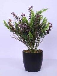 1.3Ft Artificial Eucalyptus Potted Plant With Pot - Image 2