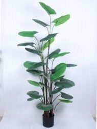 5.5Ft Artificial Palm Plant With Pot - Image 2