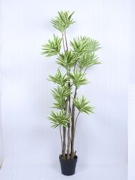 5.5Ft Artificial Dracaena Tree With Pot - Image 2