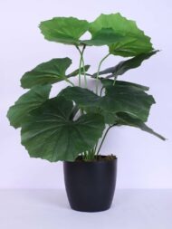 1.8Ft Artificial Rubber Plant With Pot - Image 2
