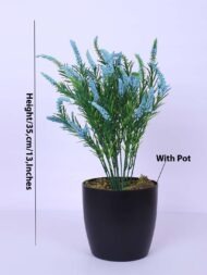 1.1Ft Artificial Mini Potted Plant With Pot - Image 3